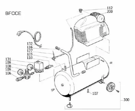 PRESS.SW.4W 3/8" W/VL TYP2