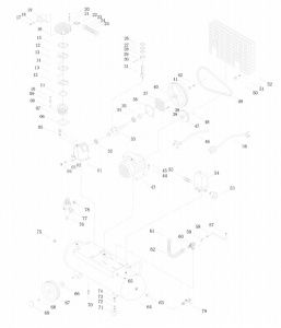PLATE GASKET FUBAG VCF - 100 CM3 (45681472) HS2065K11 фото