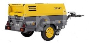 Винтовой компрессор Atlas Copco XAS 67 DD фото