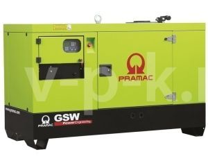 Дизельный генератор PRAMAC GSW30P 3-фазный в кожухе  фото