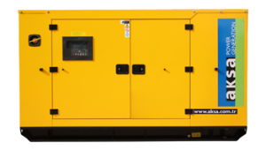 Дизельный генератор Aksa APD250A в кожухе с АВР  Дизельный генератор Aksa APD250A в кожухе с АВР  фото