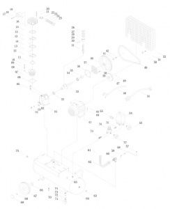 CYLINDER HEAD FUBAG VCF - 50 CM3 (45681465) HS2065K16 фото
