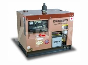 Дизельный генератор TOYO TKV-7.5SPC  Дизельный генератор TOYO TKV-7.5SPC  фото