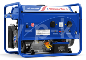 Бензиновый генератор MasterYard MG 6000RE  фото