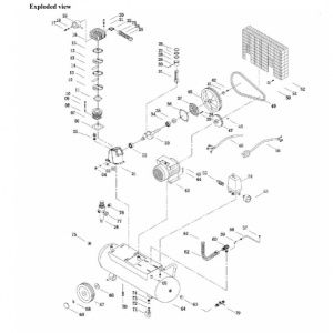 MOTOR FUBAG ROBUST AIR HS2065Z52 фото
