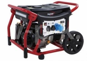 Бензиновый генератор PRAMAC Powermate 1-фазный WX 6200 #AVR #Wheel kit  фото