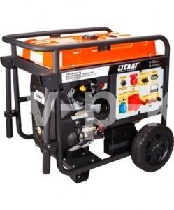 Бензиновый генератор Скат УГБ-11500ЕТ трехфазная  фото