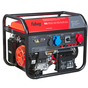 Бензиновый генератор Fubag BS 8500 XD ES DUPLEX 641090 асинхронный фото