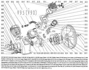 Болт М12*45 для v90 фото