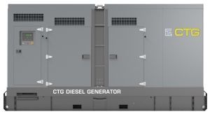 Дизельный генератор CTG 1100P в кожухе с АВР (альтернатор WEG)  Дизельный генератор CTG 1100P в кожухе с АВР (альтернатор WEG)  фото