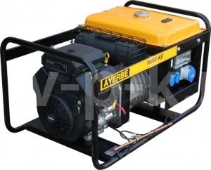 Бензиновый генератор AYERBE AY16000KE  фото