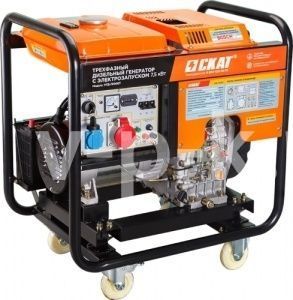 Дизельный генератор Скат УГД-7500ЕТ трехфазная