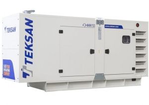 Дизельный генератор TEKSAN TJ350BD5C в кожухе  фото