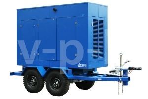 Дизельный генератор ТСС АД-30С-Т400-1РМ7 РПМ на прицепе с АВР 026712, 026171, 031386, 033274, 036296 фото