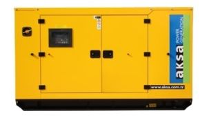 Дизельный генератор Aksa APD13A в кожухе  фото