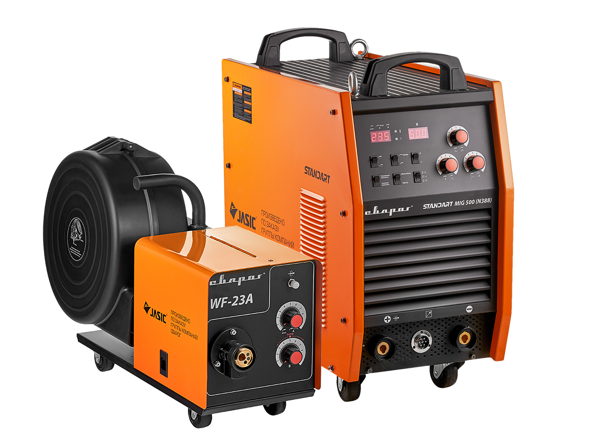 Сварочный полуавтомат инвертор MMA  MIG 500 (N388)+WF23A