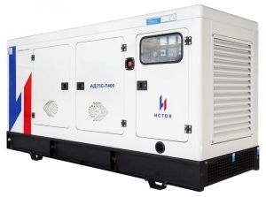 Дизельный генератор Исток АД75С-Т400-РПМ21 в кожухе с АВР  Дизельный генератор Исток АД75С-Т400-РПМ21 в кожухе с АВР  фото