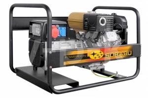 Бензиновый генератор Subaru Energo EB 7.0/400-SE  фото