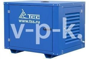 Бензиновый генератор ТСС SGGX 6000 E3 в погодозащитном кожухе