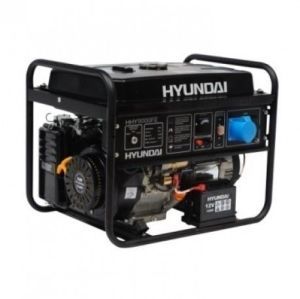 Бензиновый генератор Hyundai HHY 7000FE + колеса  фото