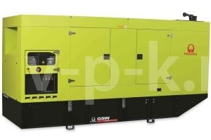 Дизельный генератор PRAMAC GSW370V 3-фазный в кожухе  фото
