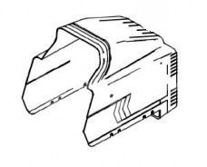 9100030090 Кожух Fiac GM 244 фото