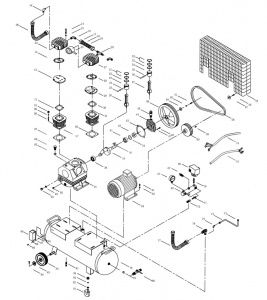 AIR FILTER FUBAG DCF-900 270 CT7.5 HS3090BT53 фото