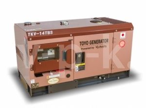 Дизельный генератор TOYO TKV-14TBS  Дизельный генератор TOYO TKV-14TBS  фото