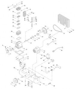 CRANKCASE FUBAG B10000B/270 CT11 V400 HS2080Z09 фото