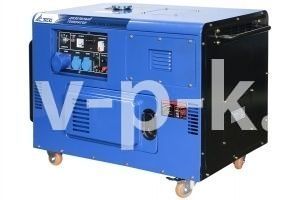 Дизельный генератор ТСС SDG 12000EHS в шумозащитном кожухе  фото