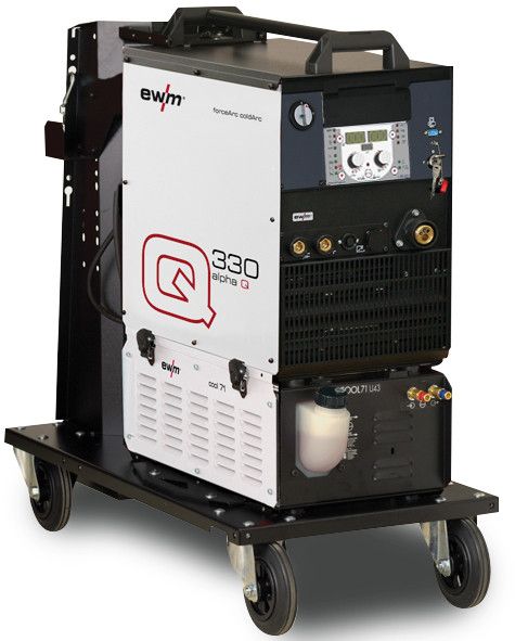 Сварочный полуавтомат инвертор MMA  Alpha Q 330 Progress puls MM TKM