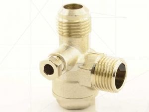 Клапан обратный G1/2"-1/2" к головке К24 для компрессора АСО-Бежецк Клапан обратный G1/2"-1/2" к головке К24 для компрессора АСО-Бежецк фото