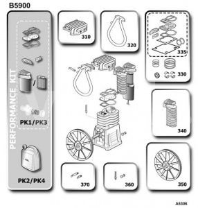 Комплект маховика b5900 фото
