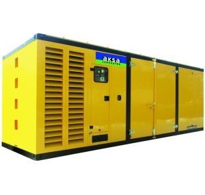 Дизельный генератор Aksa AC1100 в кожухе  фото