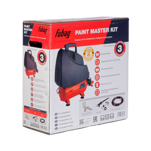 Поршневой компрессор Fubag Paint Master Kit + 3 предмета 646030 фото