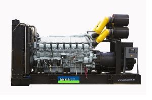 Дизельный генератор Aksa APD2750M с АВР  Дизельный генератор Aksa APD2750M с АВР  фото