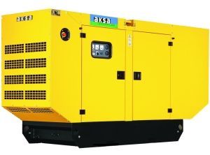 Дизельный генератор Aksa APD145C в кожухе  фото