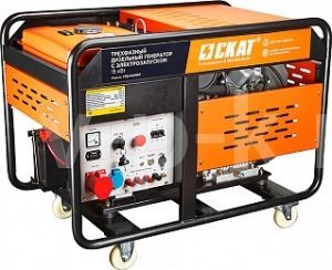 Дизельный генератор Скат УГД-15000EТ трехфазная