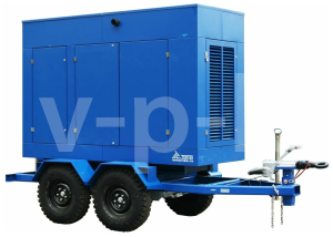 Дизельный генератор ТСС АД-20С-Т400-1РМ19 (двиг. TSS Diesel TDR-K 25 4L) в погодозащитном кожухе на прицепе с АВР 035789,031184 фото