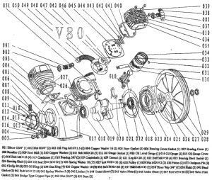Болт М 10*80 для v80 фото