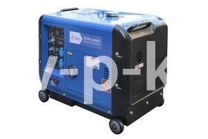 Дизельный генератор ТСС DGW 5.0/200ES-R в шумозащитном кожухе  фото