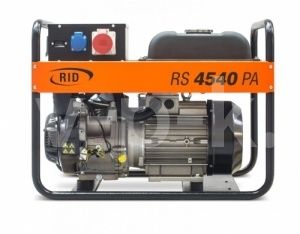 Бензиновый генератор RID RS 4541 PAE  фото
