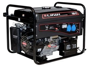 Бензиновый генератор Lifan 7 GF-4 (LF7500E) 00000503 фото