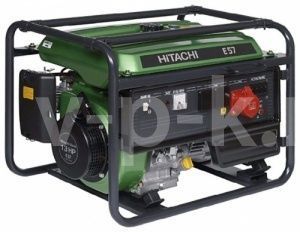 Бензиновый генератор Hitachi E50 (3P)  фото