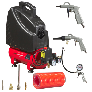 Поршневой компрессор  Service Master Kit + 6 предметов