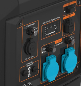 Бензиновый генератор Zongshen BQH 3500 E  передвижной фото