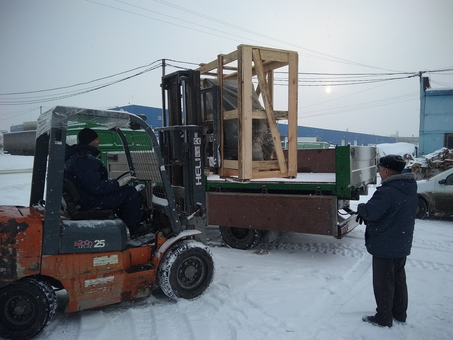 Отгрузка продукции Ремеза в Челябинске