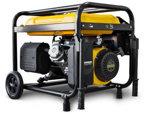 Бензиновый генератор RATO R6000E-L2W электростартер + колесный комплект  передвижной фото