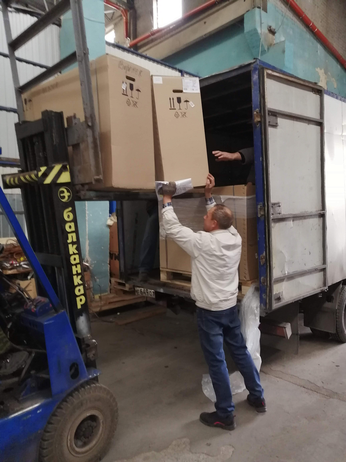 Отгрузка компресоора СБ4/С-100.LB30A в Воронеже