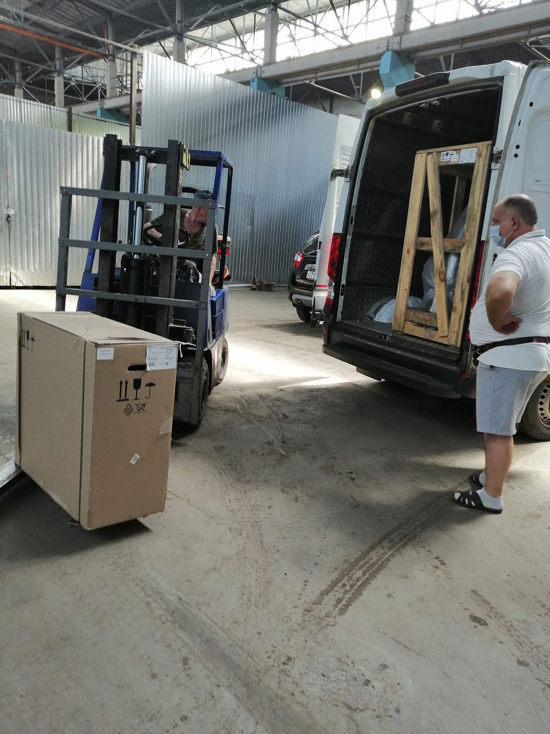 Отгрузили поршневой компрессор REMEZA